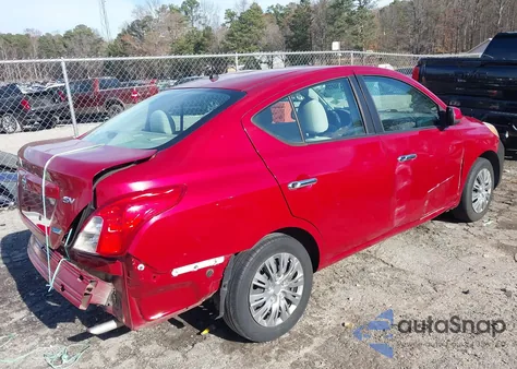 2012 Nissan Versa 1.6 Sv z USA, uszkodzony, nr VIN 3N1CN7AP0CL918294